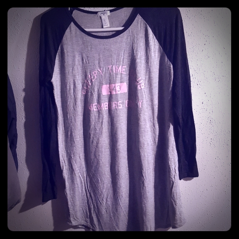 Forever 21 ❤ Long Sleeve Pajamas Size XS